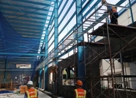 Thi công điện tại khu công nghiệp Lê Minh Xuân 3 Bình Chánh
