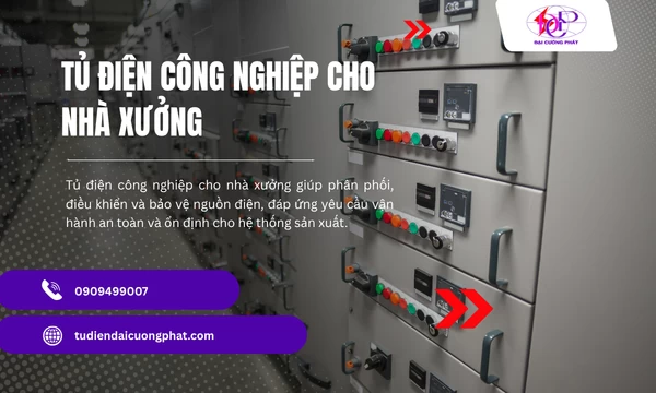 Tủ điện công nghiệp cho nhà xưởng