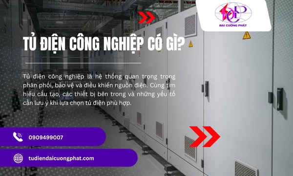 Tủ điện công nghiệp có gì?