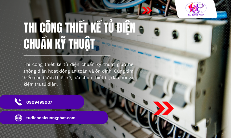Thi Công Thiết Kế Tủ Điện Chuẩn Kỹ Thuật – Tối Ưu Hệ Thống Điện Cho Công Trình