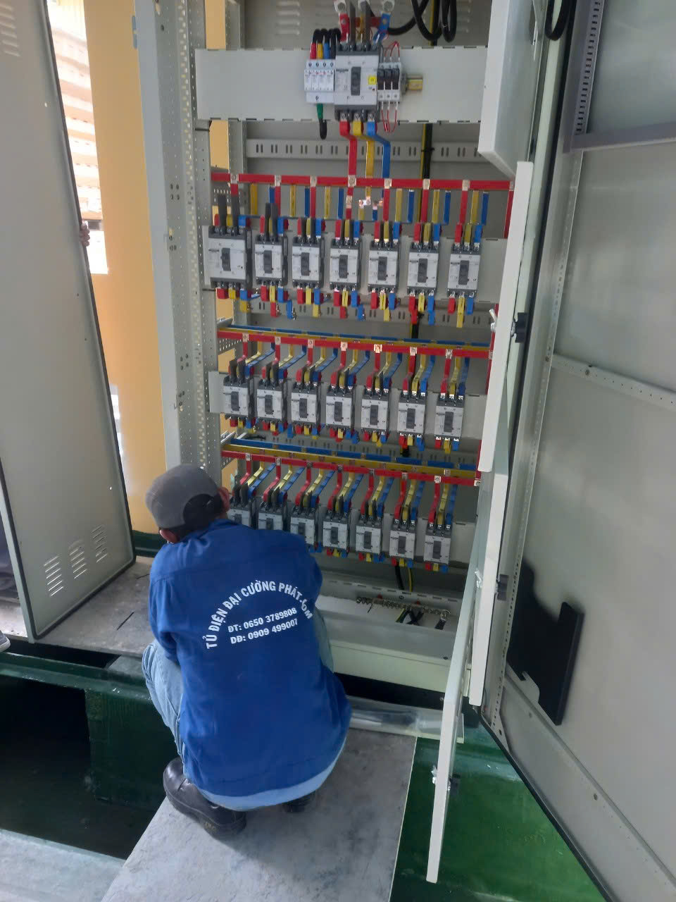 Quy trình thi công thiết kế tủ điện nhà xưởng