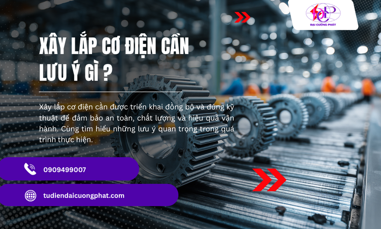 Xây Lắp Cơ Điện Cần Lưu Ý Gì? Những Yếu Tố Quyết Định Chất Lượng Công Trình